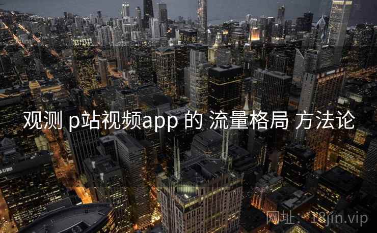 观测 p站视频app 的 流量格局 方法论  第2张