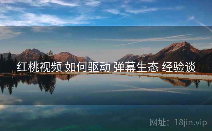 红桃视频 如何驱动 弹幕生态 经验谈  第2张