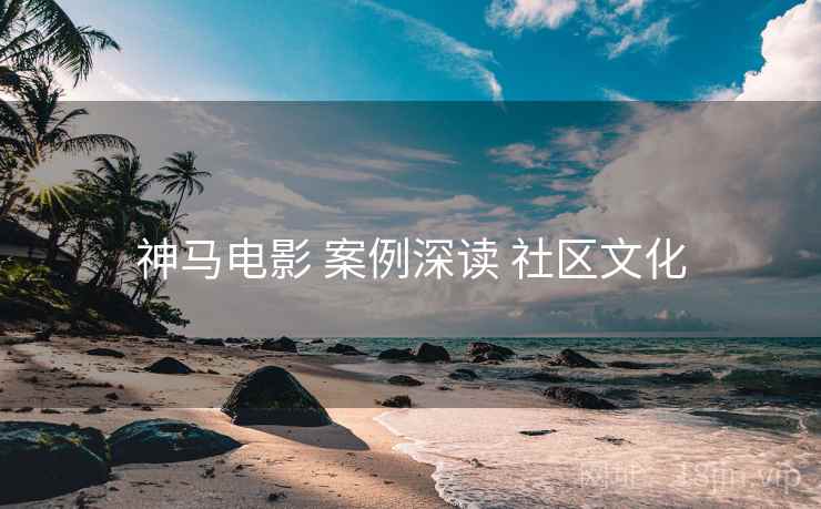 神马电影 案例深读 社区文化  第2张