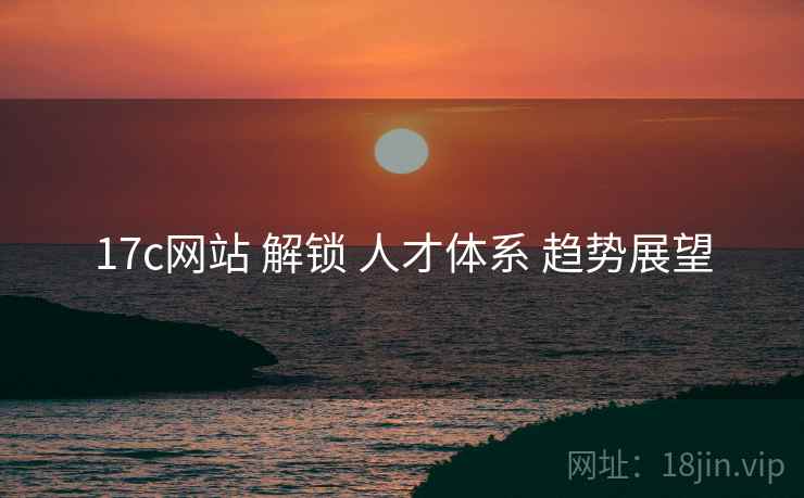 17c网站 解锁 人才体系 趋势展望  第1张