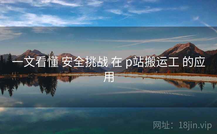 一文看懂 安全挑战 在 p站搬运工 的应用  第1张